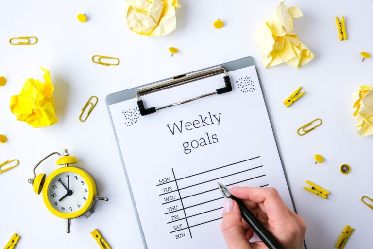 How to plan for a productive week and get things done