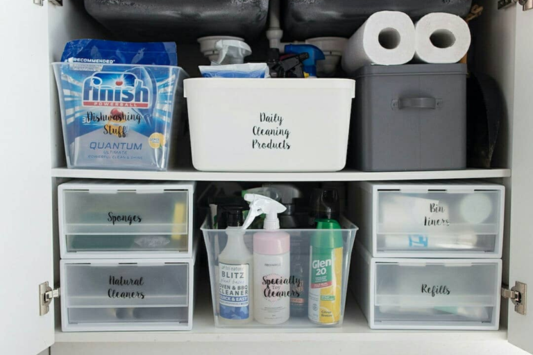 18 under-the-sink organization ideas to transform your cluttered cabinet
